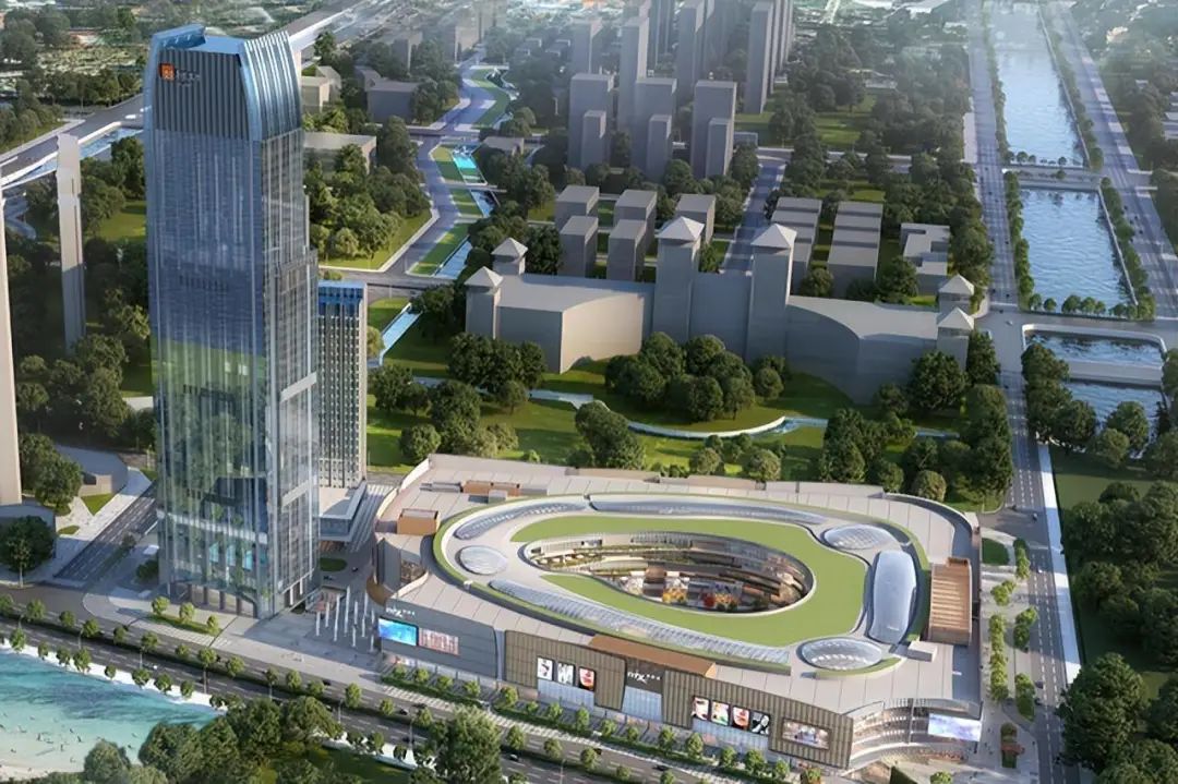 南昌万象城以“红谷之轮”为设计理念，打造度假式购物中心-1