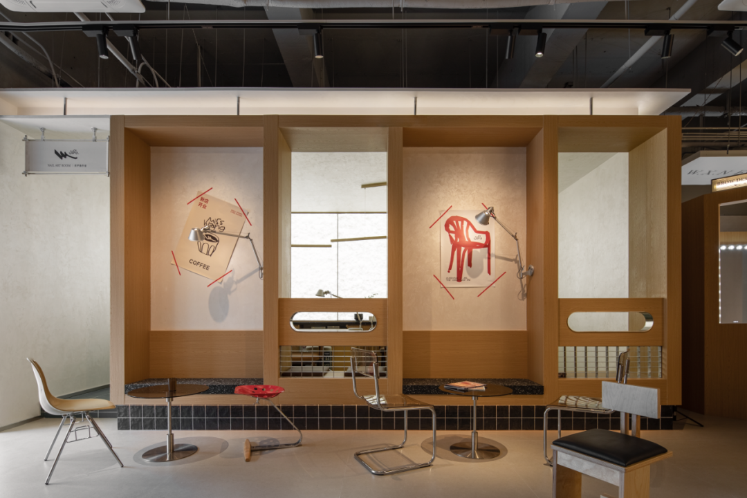 PUSH×MISSWANG美业·咖啡|将咖啡店的轻松氛围及社交属性融入女性美业空间-60