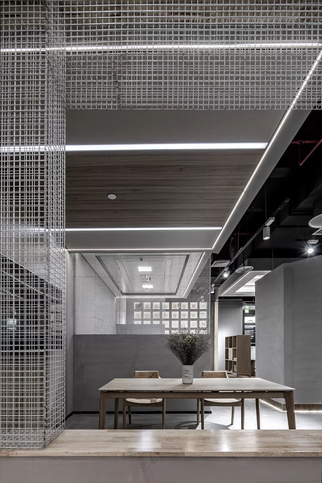 奥华定制家 | 四合院概念吊顶墙板展示空间-10