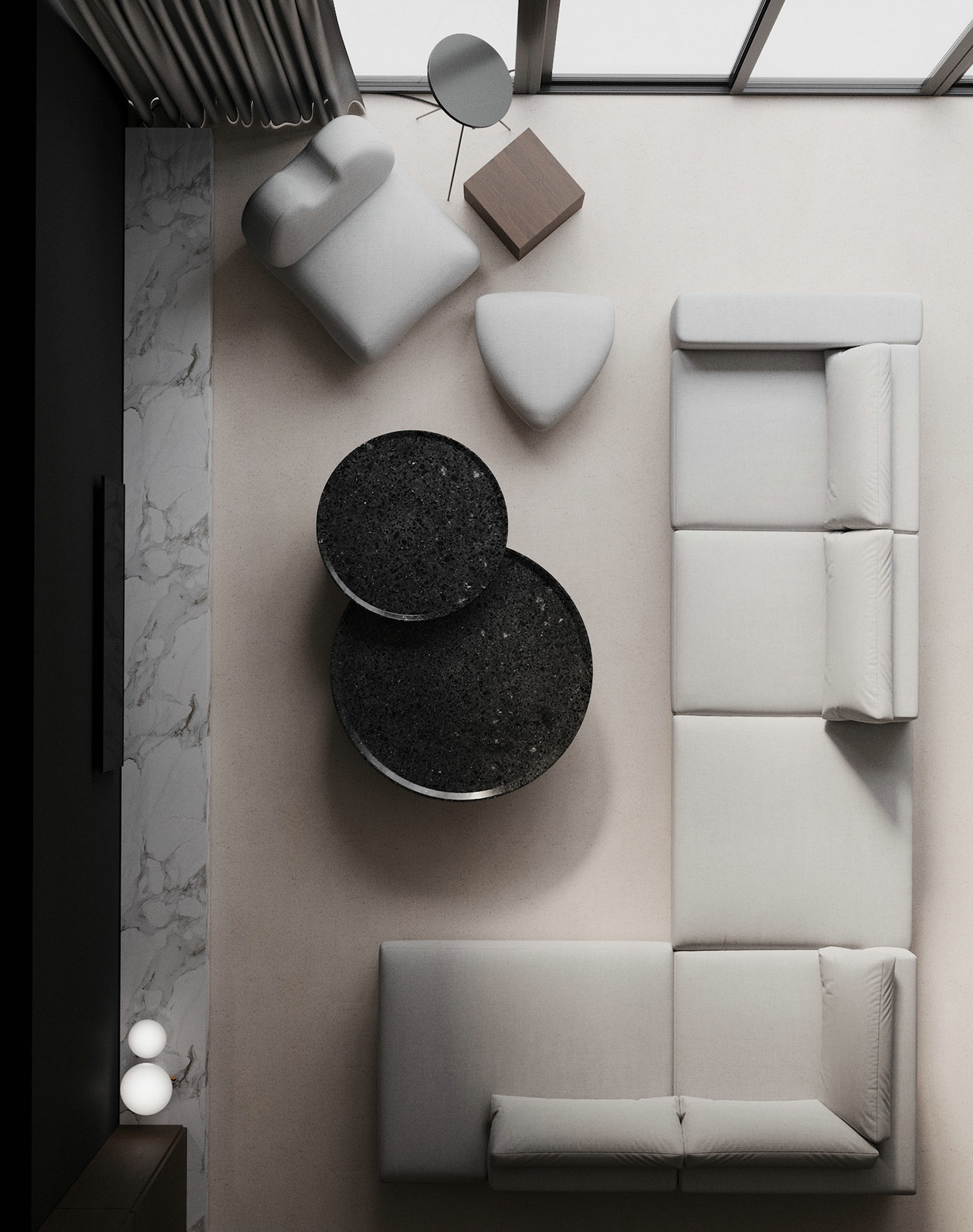 黑白灰经典配色设计-4