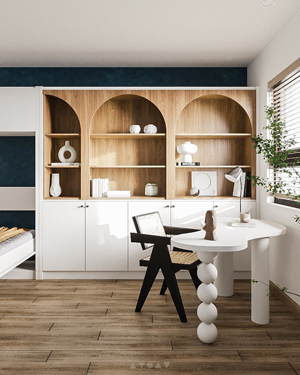 Eclectic Apartment-25