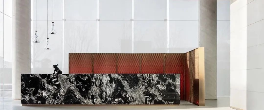 锦绣樾江府 | 河流元素贯穿的现代售楼空间-84