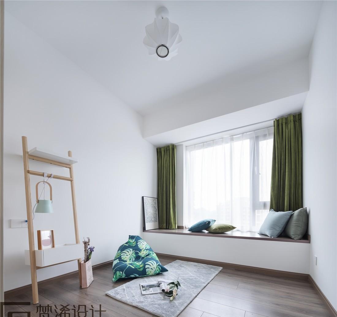 梵浠设计丨公寓丨温暖北欧风家居空间-48