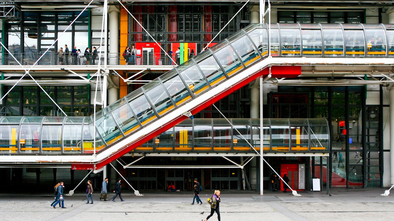 蓬皮杜艺术中心丨法国巴黎丨理查德·罗杰斯-4