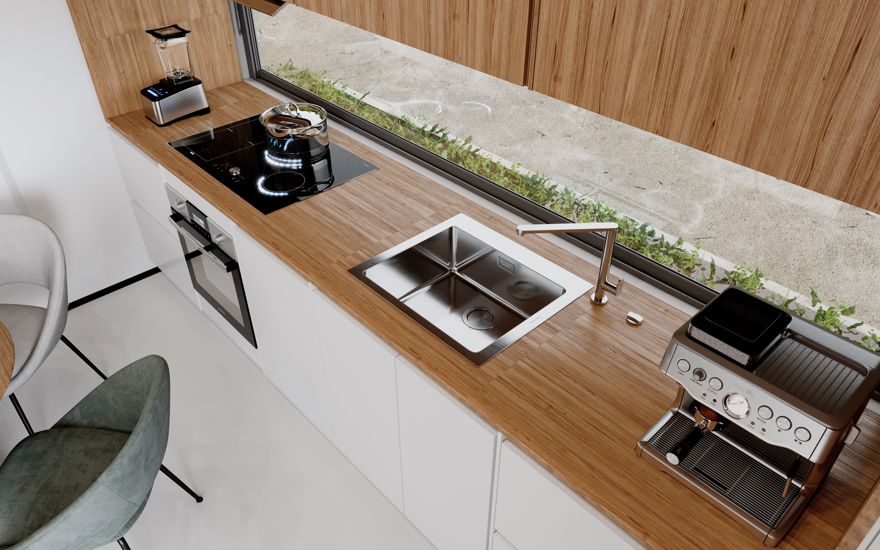 Modern Movable Cabinet with Flexible Interior Design-18