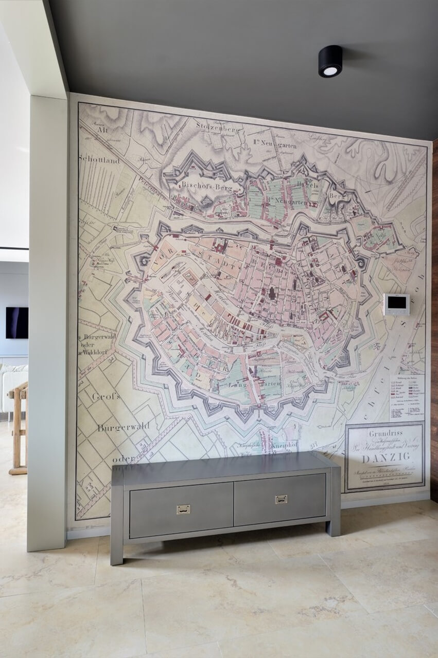 Wakacyjne mieszkanie w Gdańsku z widokiem na Żuraw i Motławę - PLN Design-1