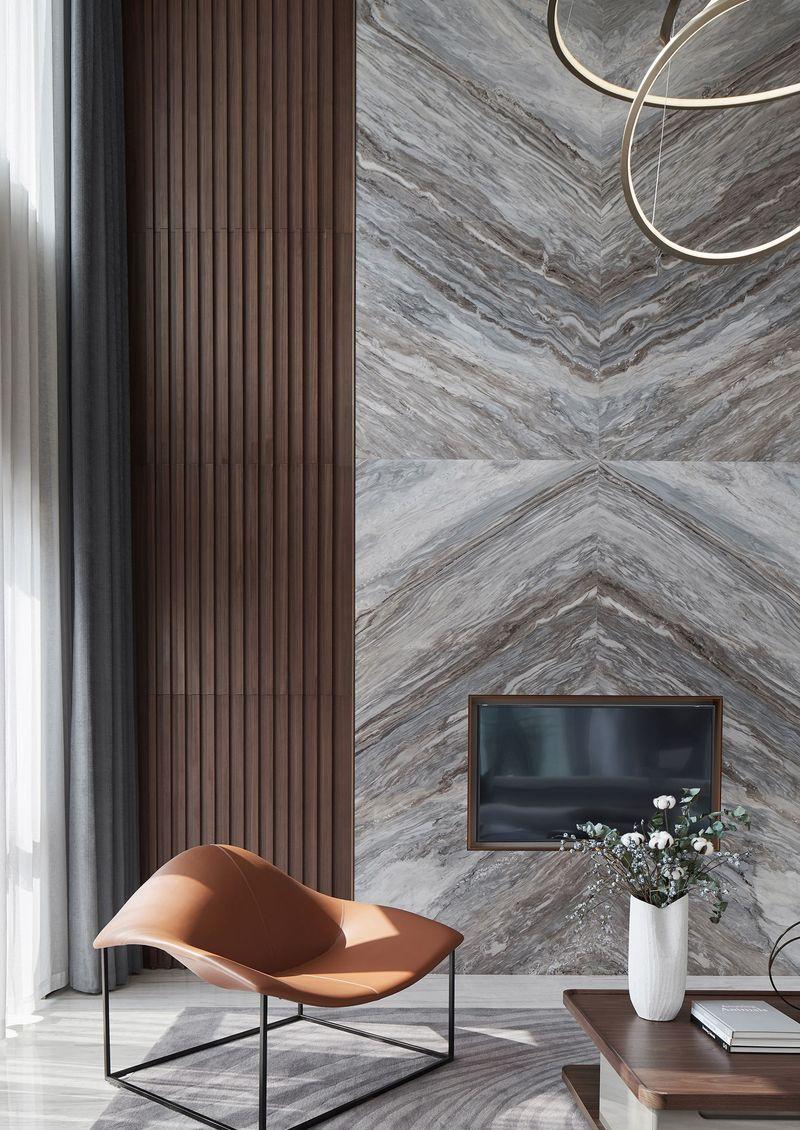 郑州永威上和郡叠层样板房——现代简约自然品味空间-16