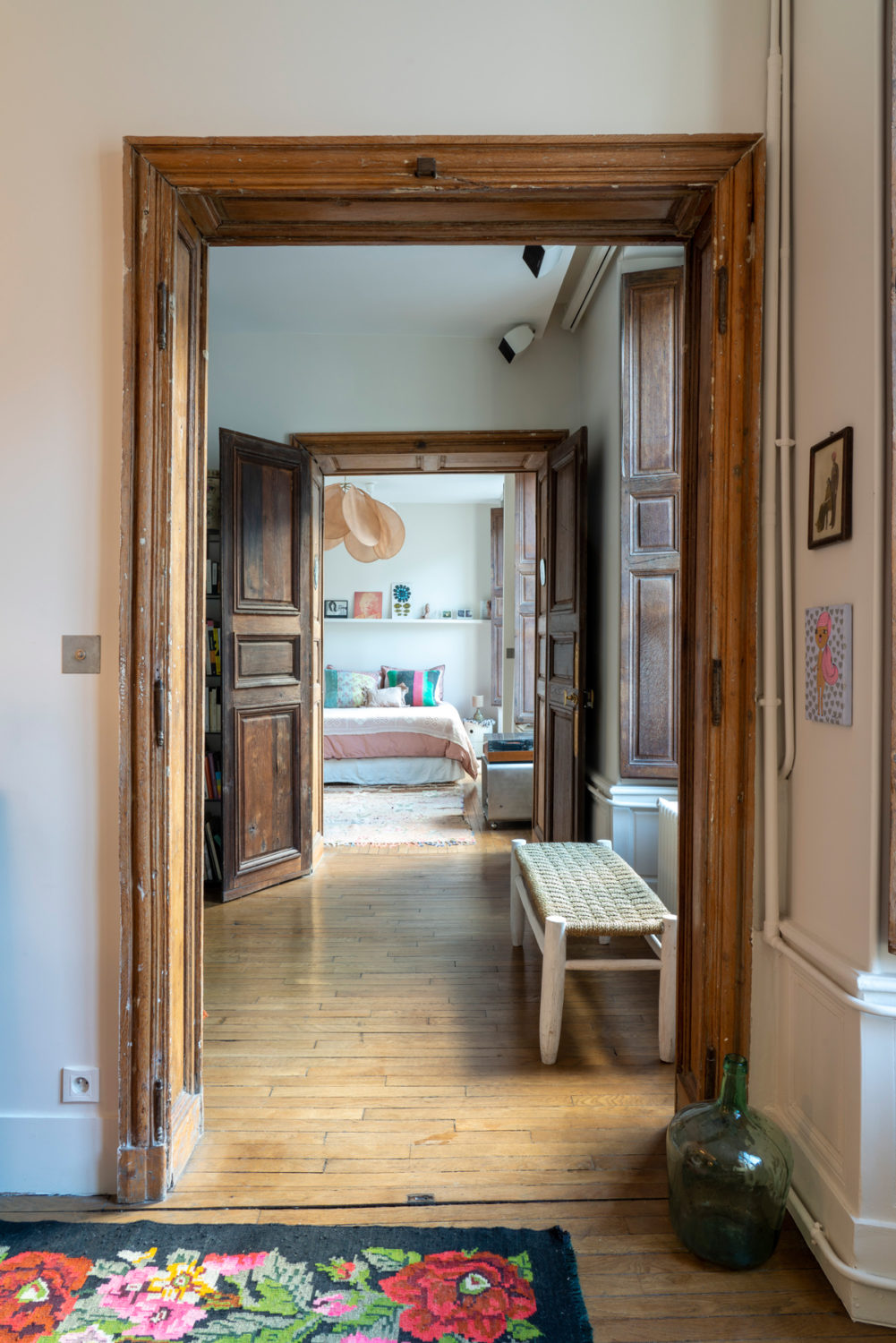 Enfilade Bohème 80m²,Bastille 项目丨法国巴黎丨Bän Architecture-7