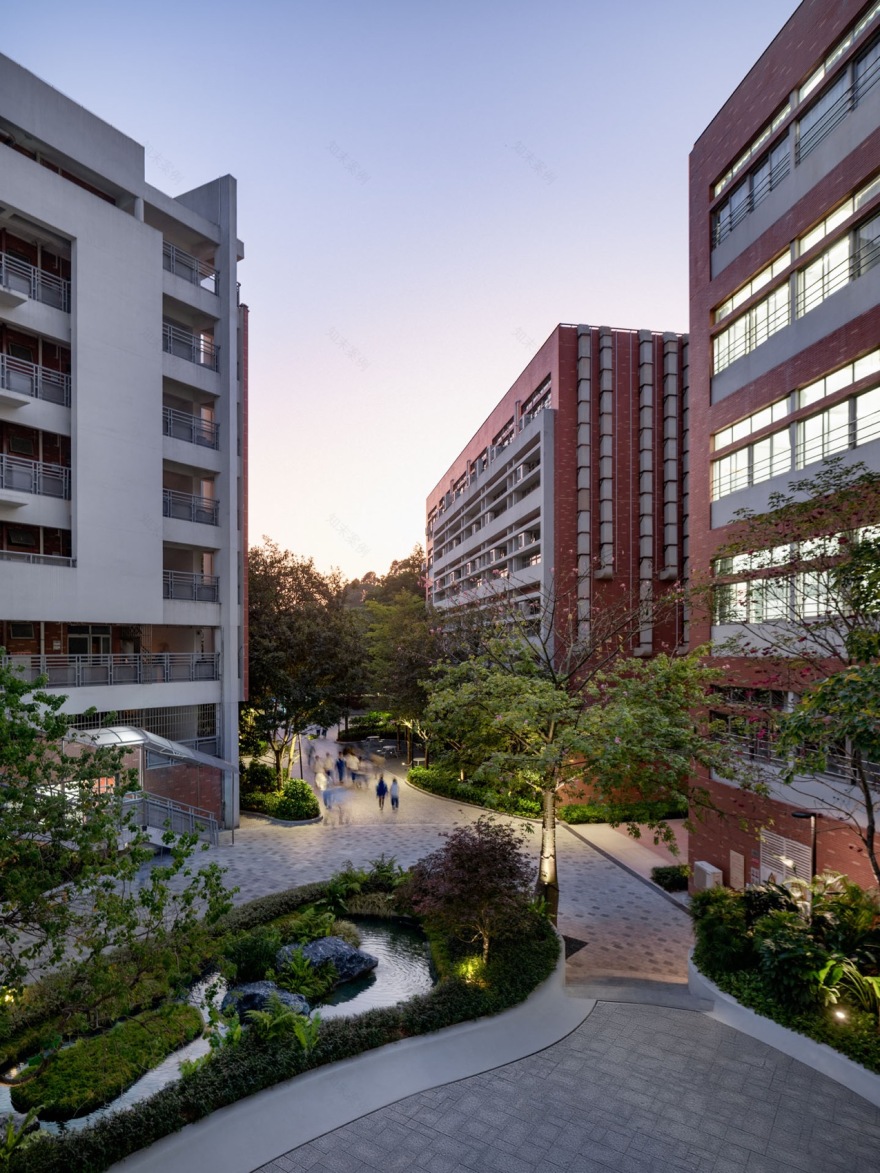 广州南方学院番禺附属中学景观改造丨中国广州丨BAM百安木-123