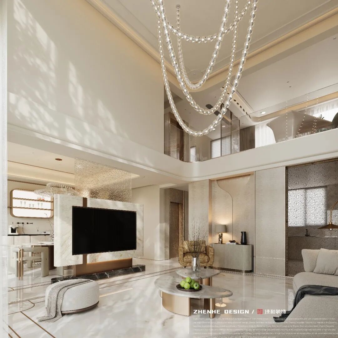 「臻和装饰」金塘300m²豪宅丨中国舟山丨宁波臻和装饰有限公司-14