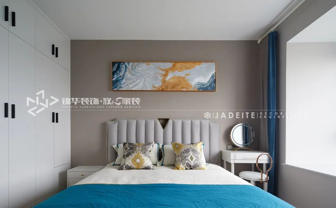 第一国际 116㎡现代轻奢空间设计丨锦华装饰-43