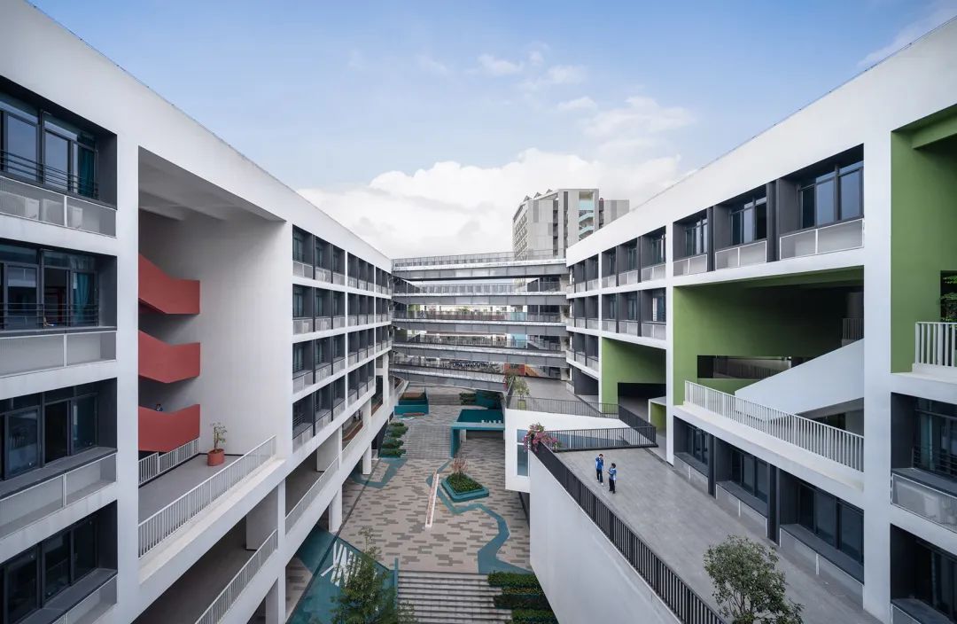 深圳市龙华区行知中学丨中国深圳丨筑博设计联合公设-7