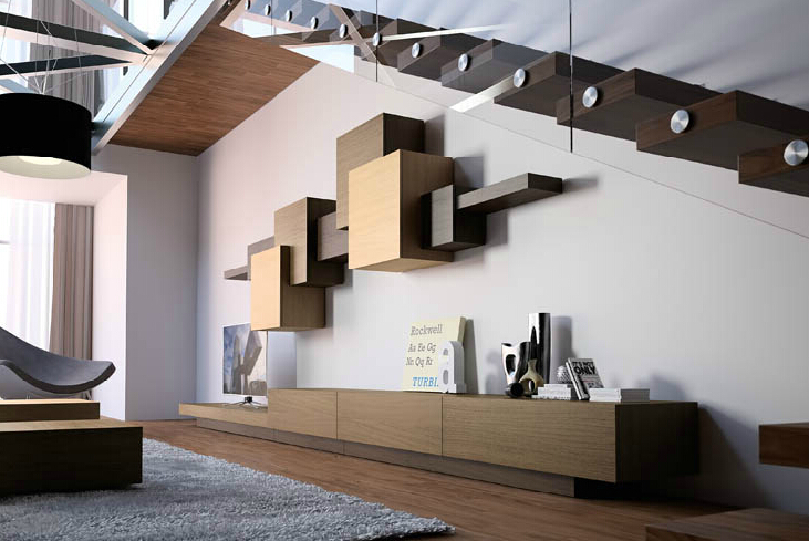 解构与重组：西班牙马德里现代简约住宅(Collage Collection)-5