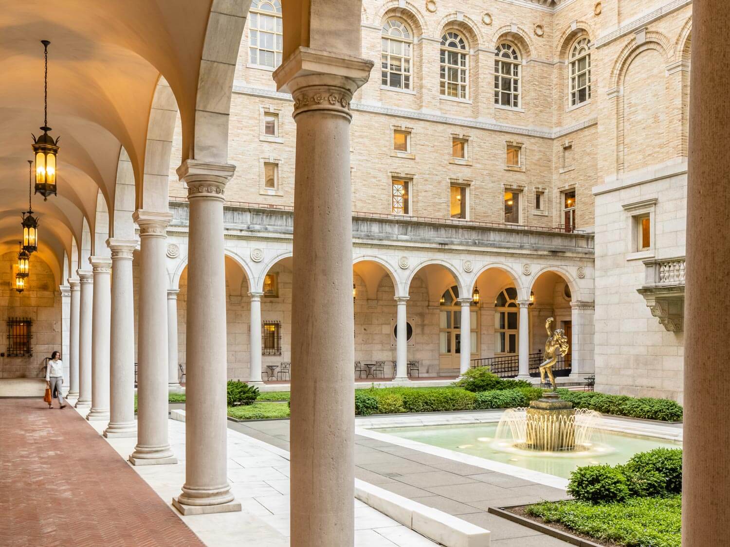 麦金喷泉修复工程丨美国丨Finegold Alexander Architects-33