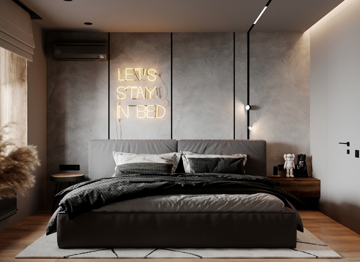 Studio | Buro2D 俄罗斯 黑色公寓-9