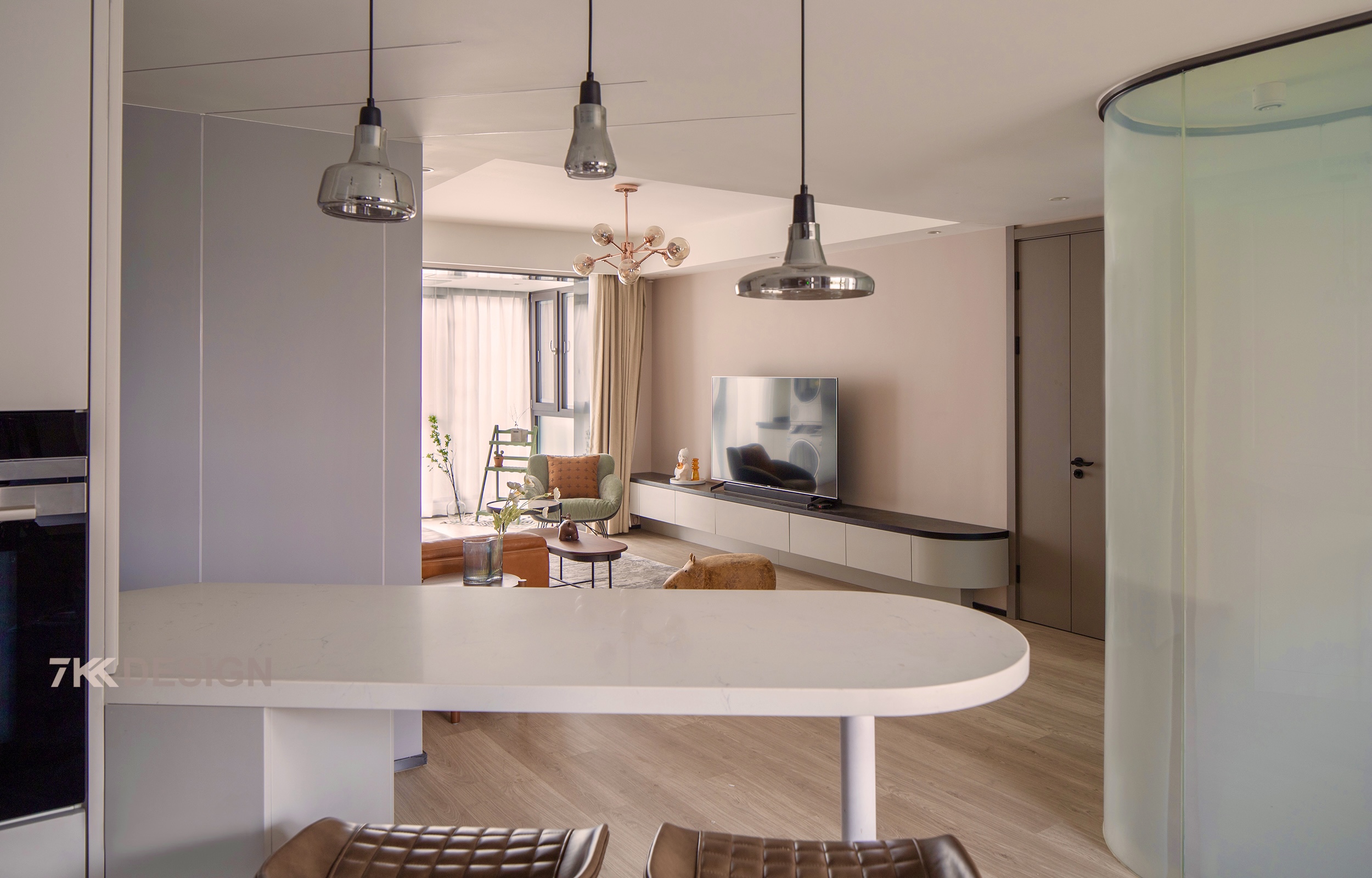 82㎡两居室打造高级质感,科技炫酷的现代北欧风之家-37