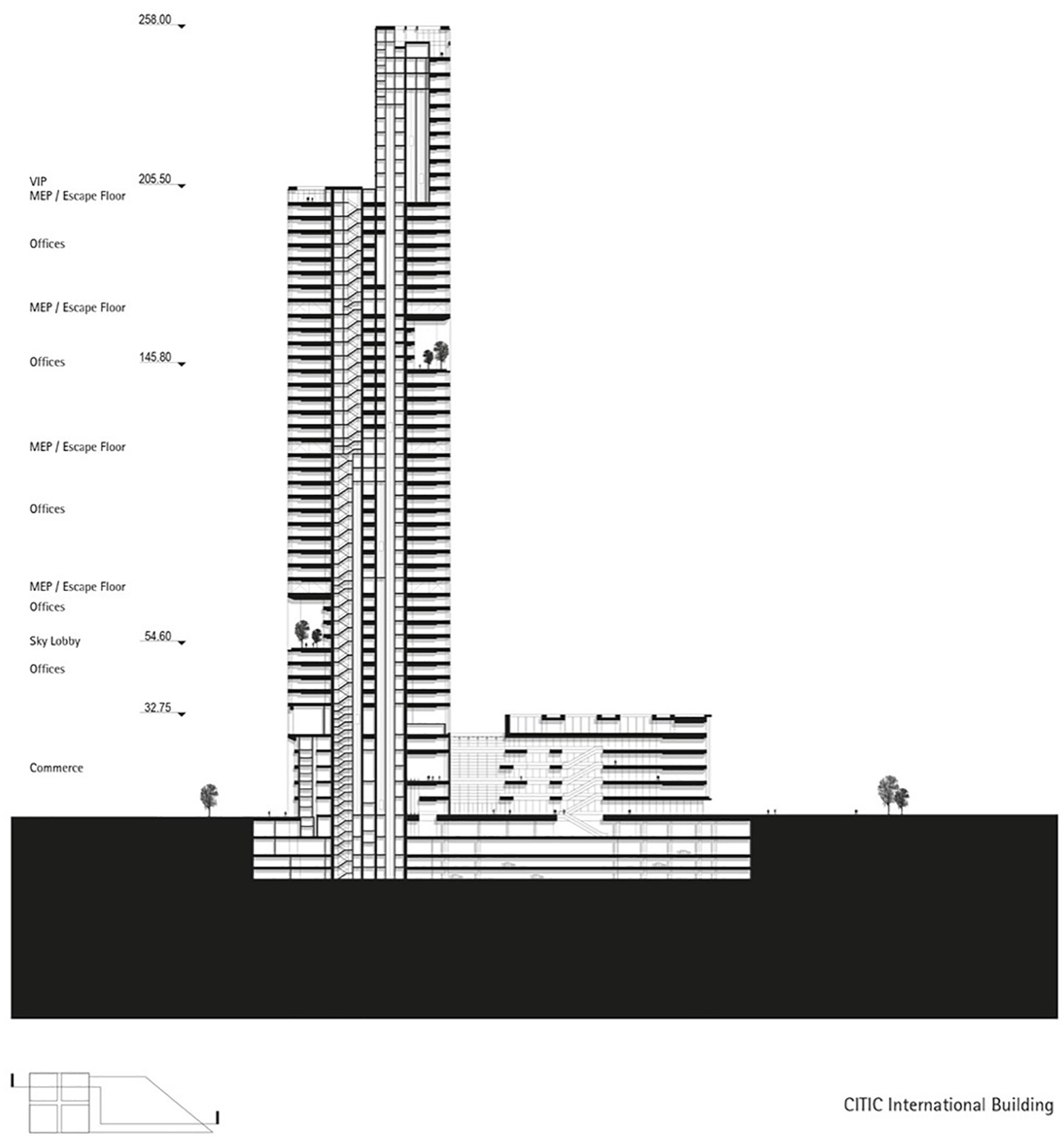 深圳中信国际大厦丨中国深圳丨gmp·冯·格康,玛格及合伙人建筑师事务所-43