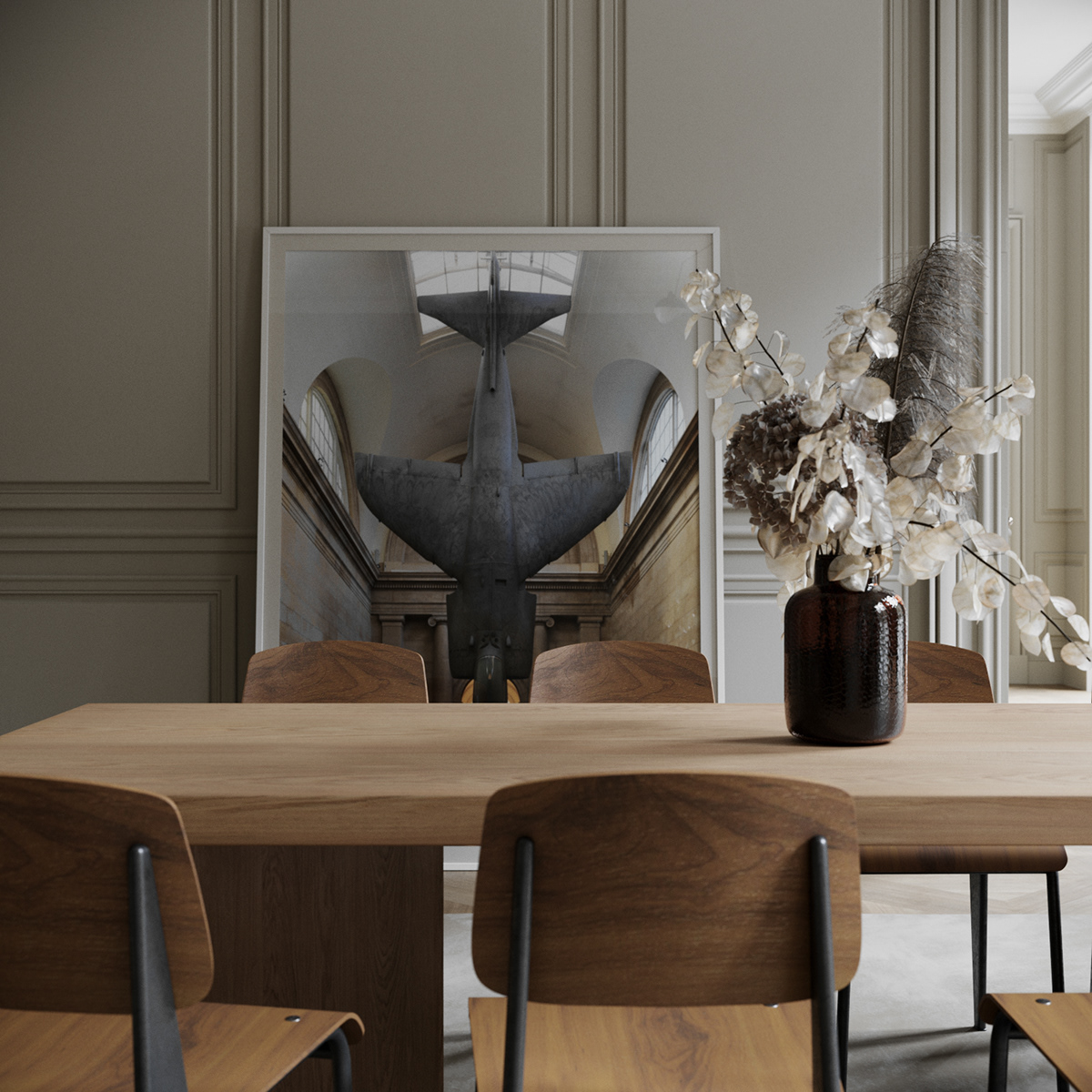 巴黎 Rue Pierre Charron 公寓惊艳翻新，现代风格令人赞叹-4