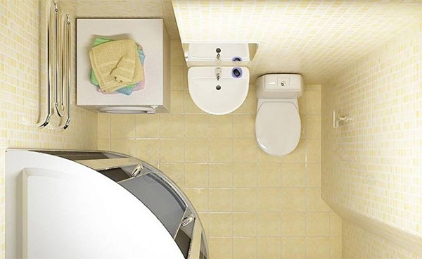 4平米卫生间设计-17