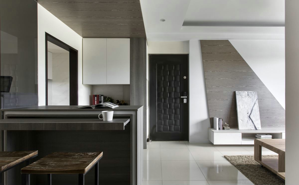 60㎡小资适用的现代风  南邑设计-4