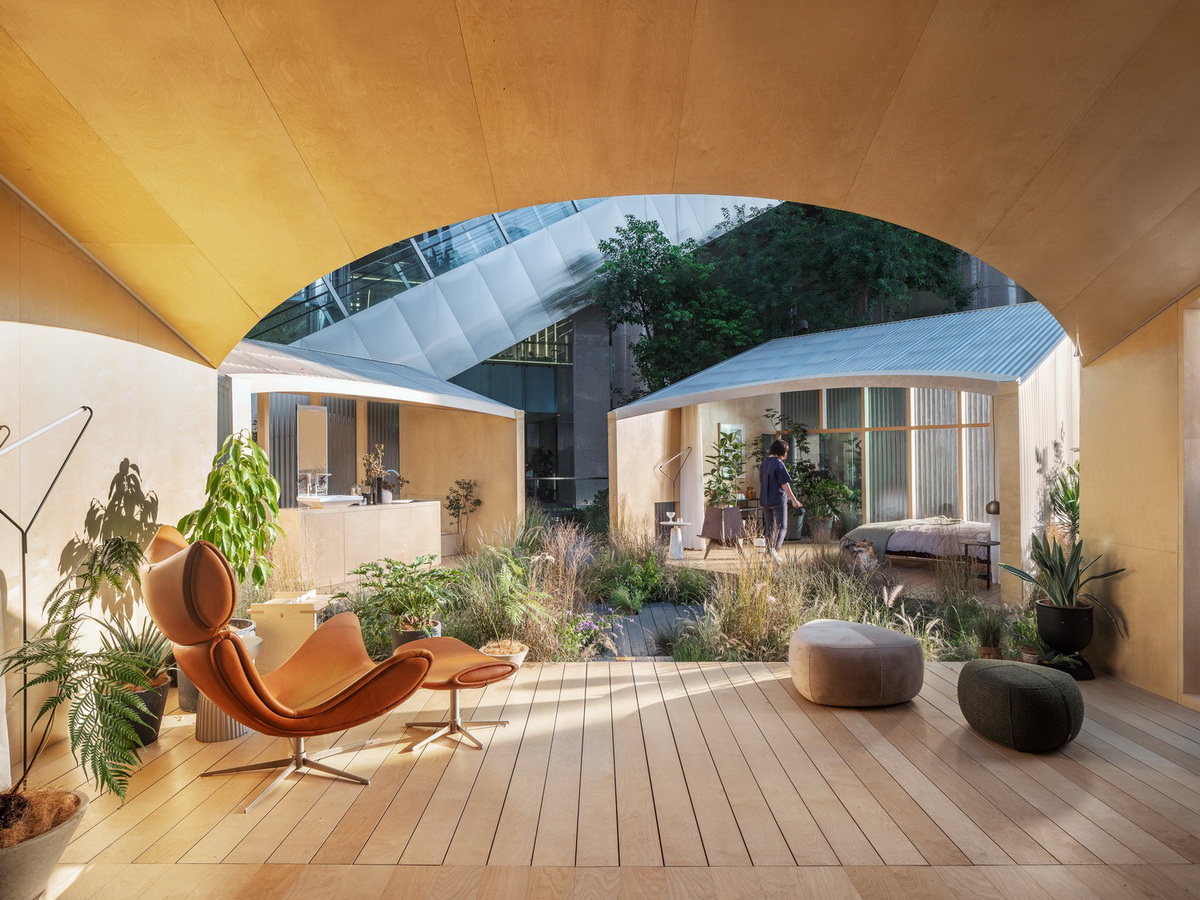 间园 · 闹市中的空间装置丨中国上海丨间筑设计-25