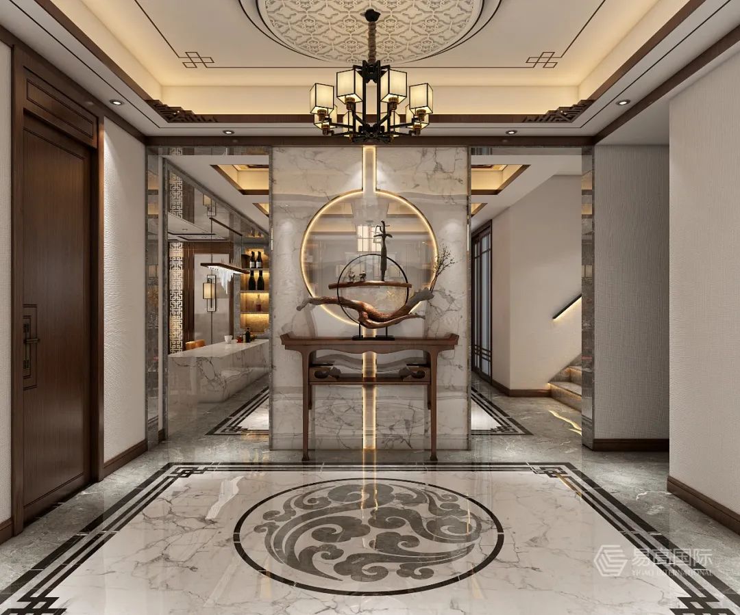 新中式别墅设计,武登高打造 460㎡优雅奢华空间-18