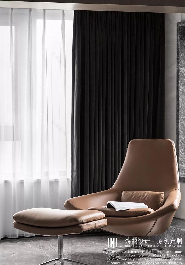 芜湖鸿鹄设计 · 现代简约风平层公寓-3