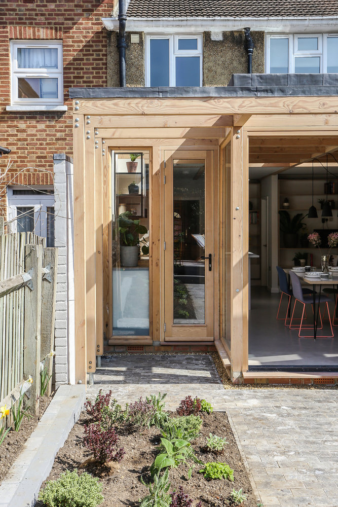 尼姆扩展 | 轻质木材门户打造明亮开放生活空间-34