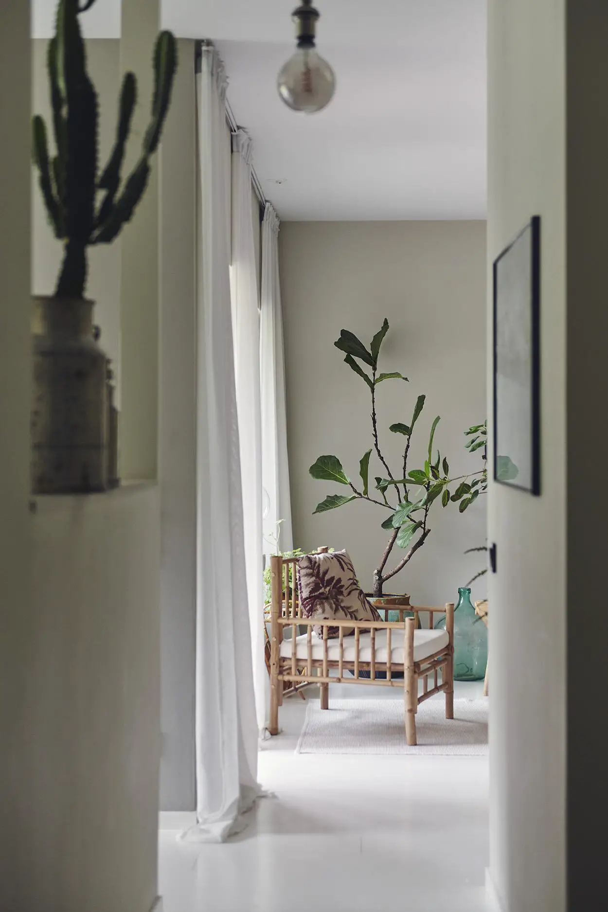 瑞典马尔默 56m2 公寓 | 花园与海洋的和谐共处-12