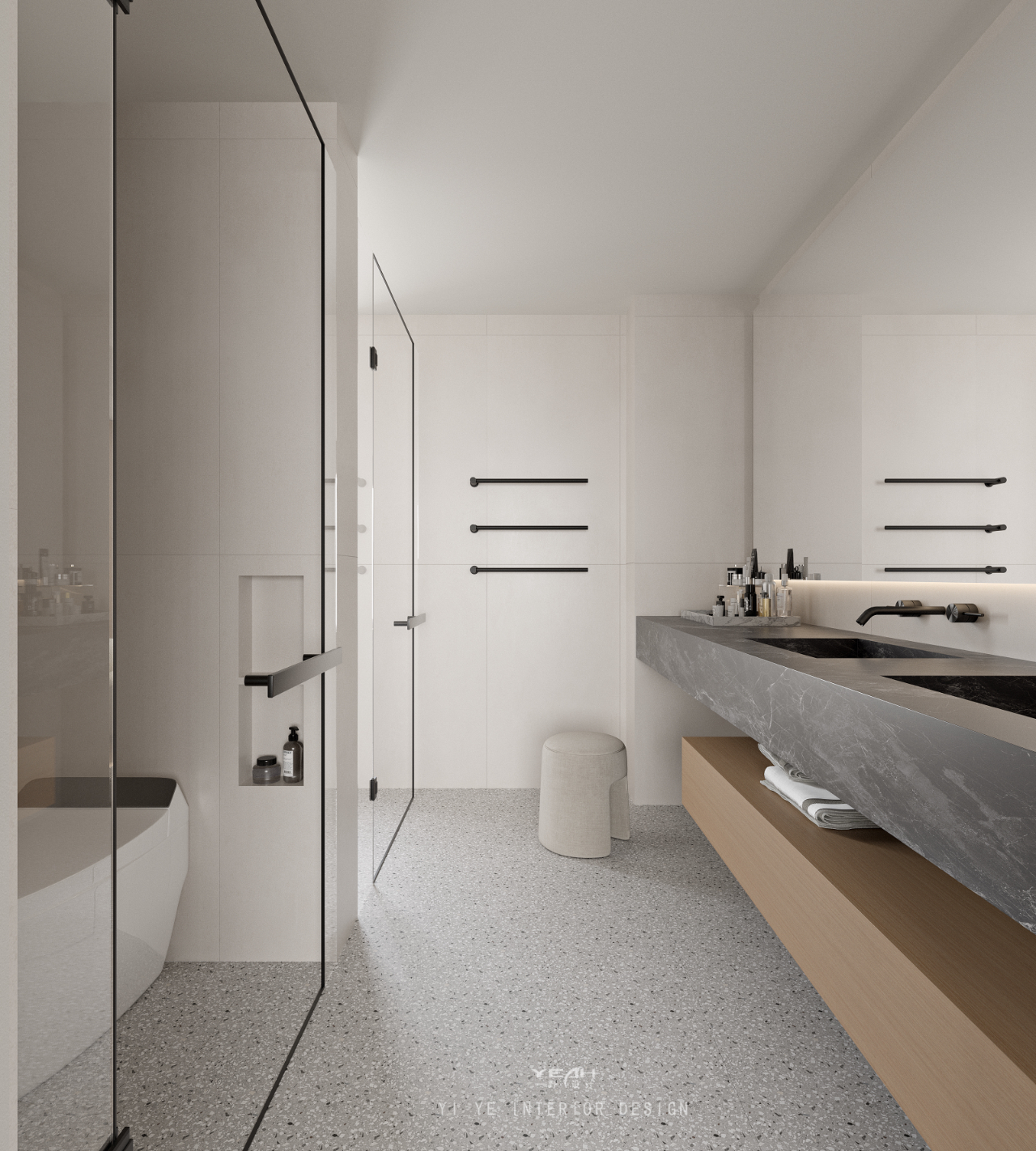 语江南 260㎡原木极简丨中国南通丨一野设计-12