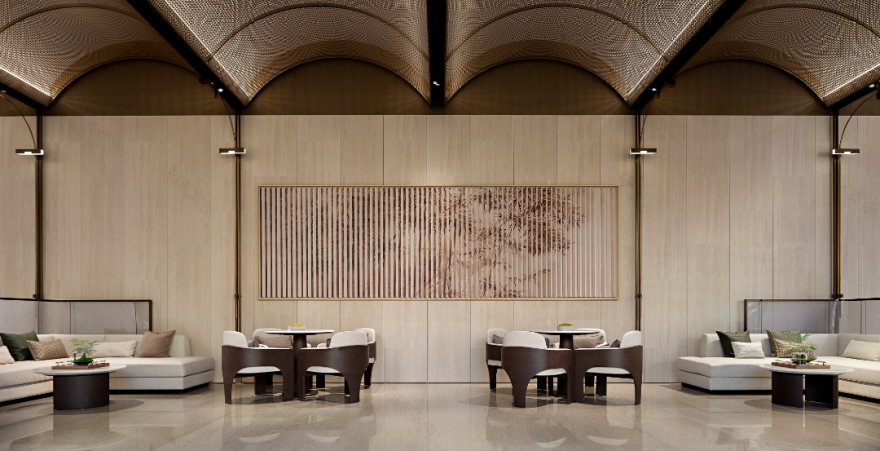 北京400㎡新中式豪宅(国贤府)丨中国北京丨WJID维几设计-34