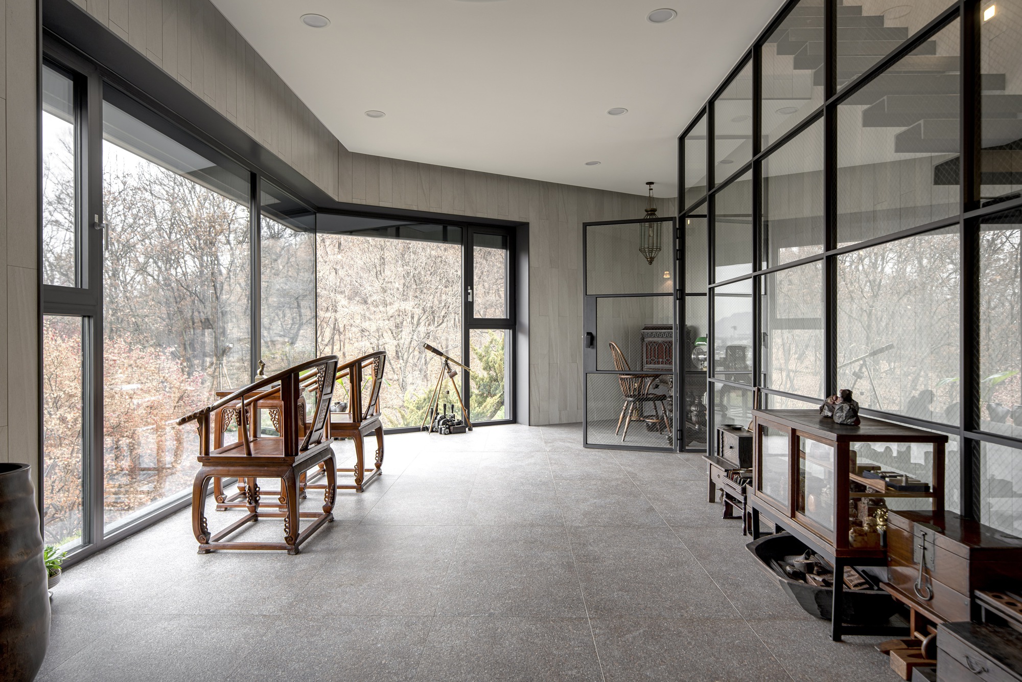 山上的房子丨韩国果川市丨LKSA-21