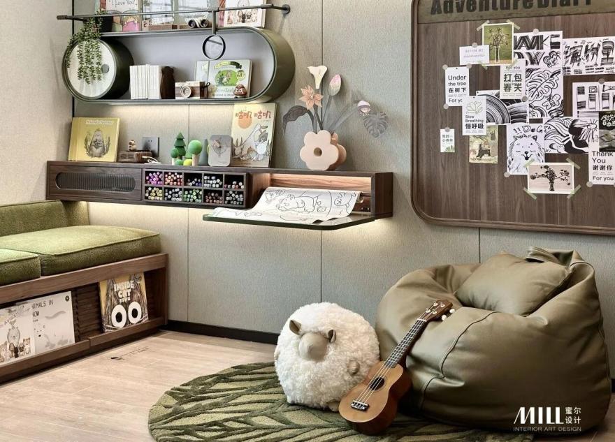 长春万科·翡翠滨江缤纷里106㎡&128㎡样板间丨中国长春丨深圳市蜜尔室内艺术设计有限公司-20