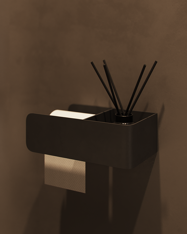 大理石与胡桃木主浴室丨乌克兰基辅-17