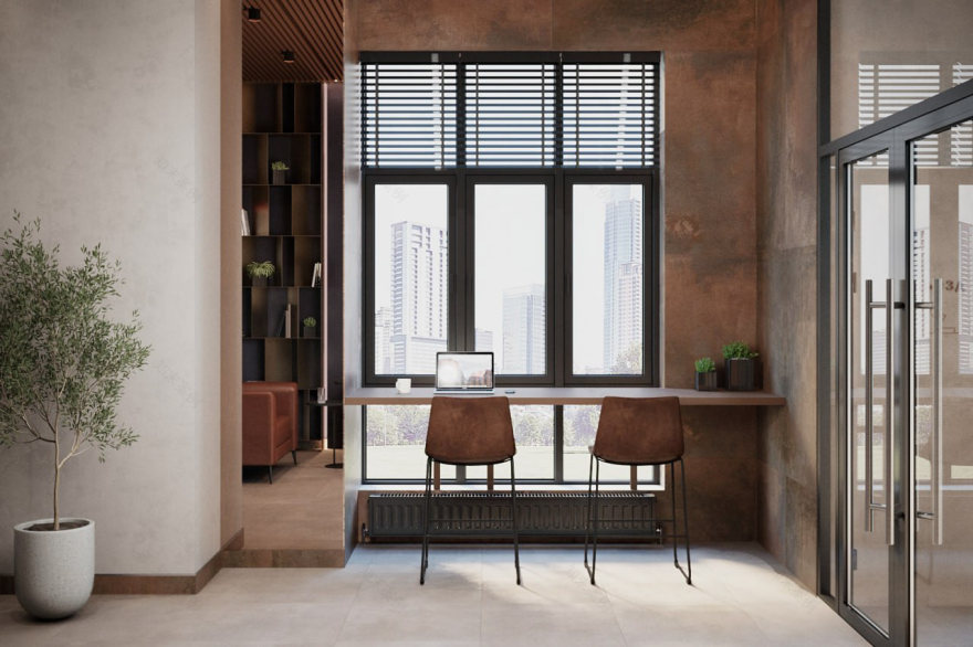 公共区域室内设计丨俄罗斯-41