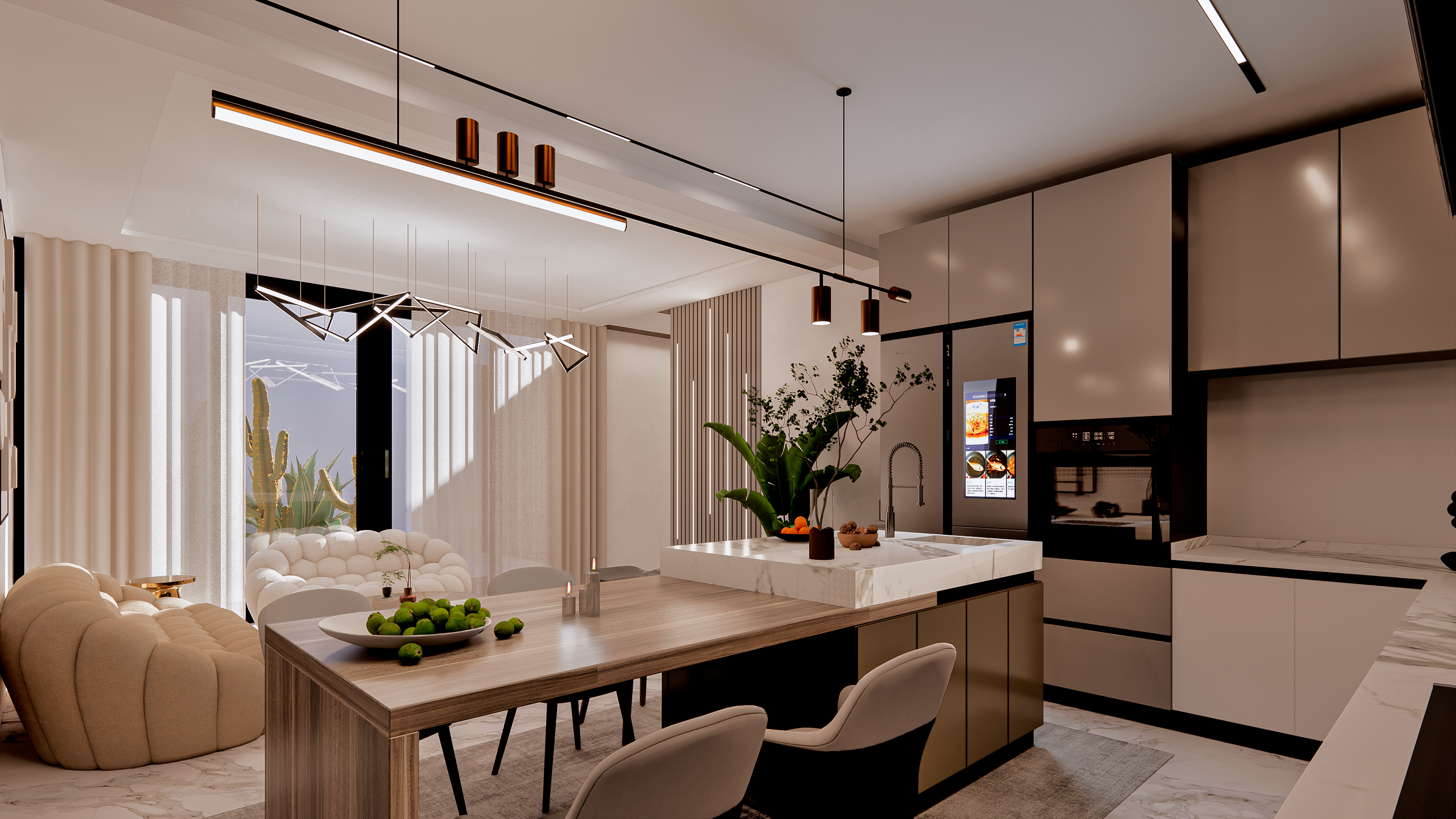 现代别墅室内设计丨ART’JB DESIGN-31