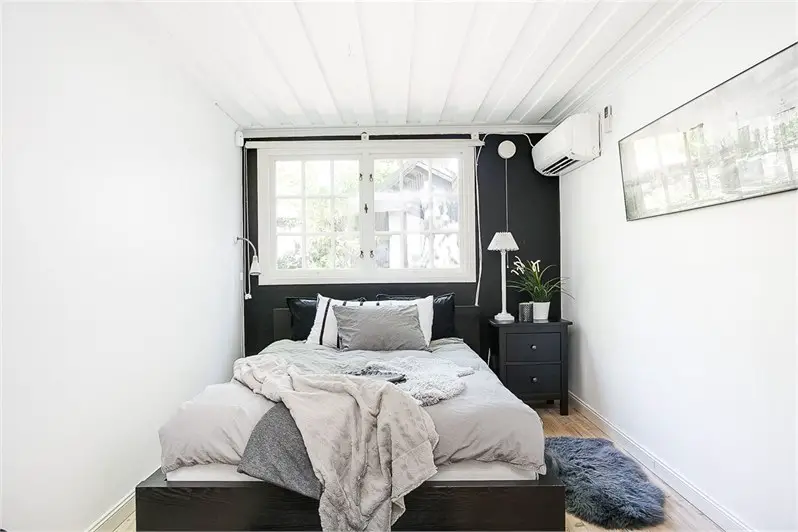 瑞典湖边百年老屋翻新，白色海洋风格度假屋-20