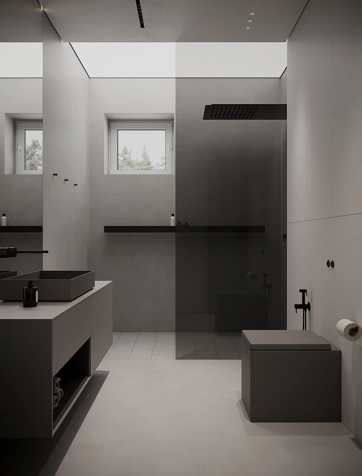 这座现代简约住宅完美诠释了形式与功能之间的和谐-23