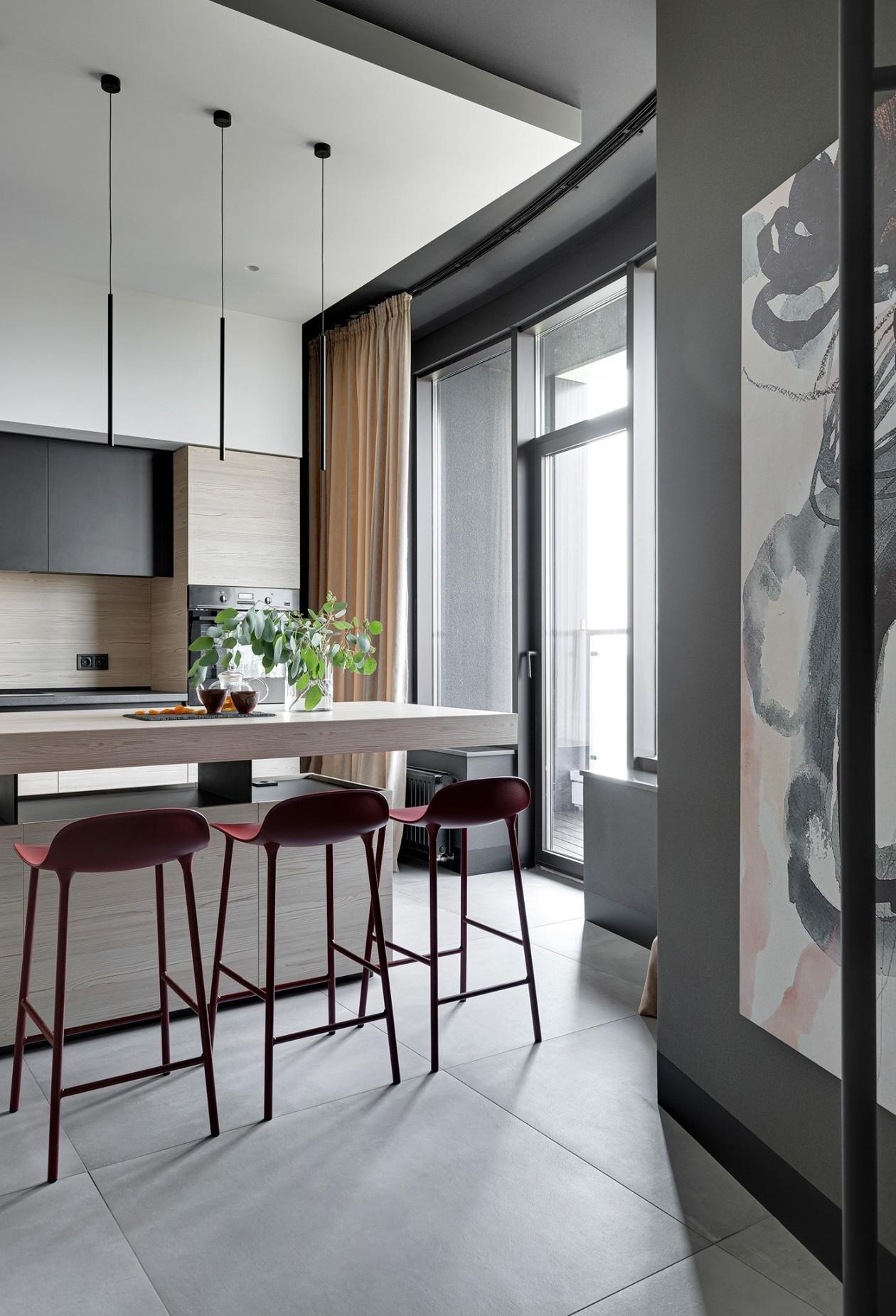 简约小公寓设计丨乌克兰基辅丨Illia Tovstonog-10