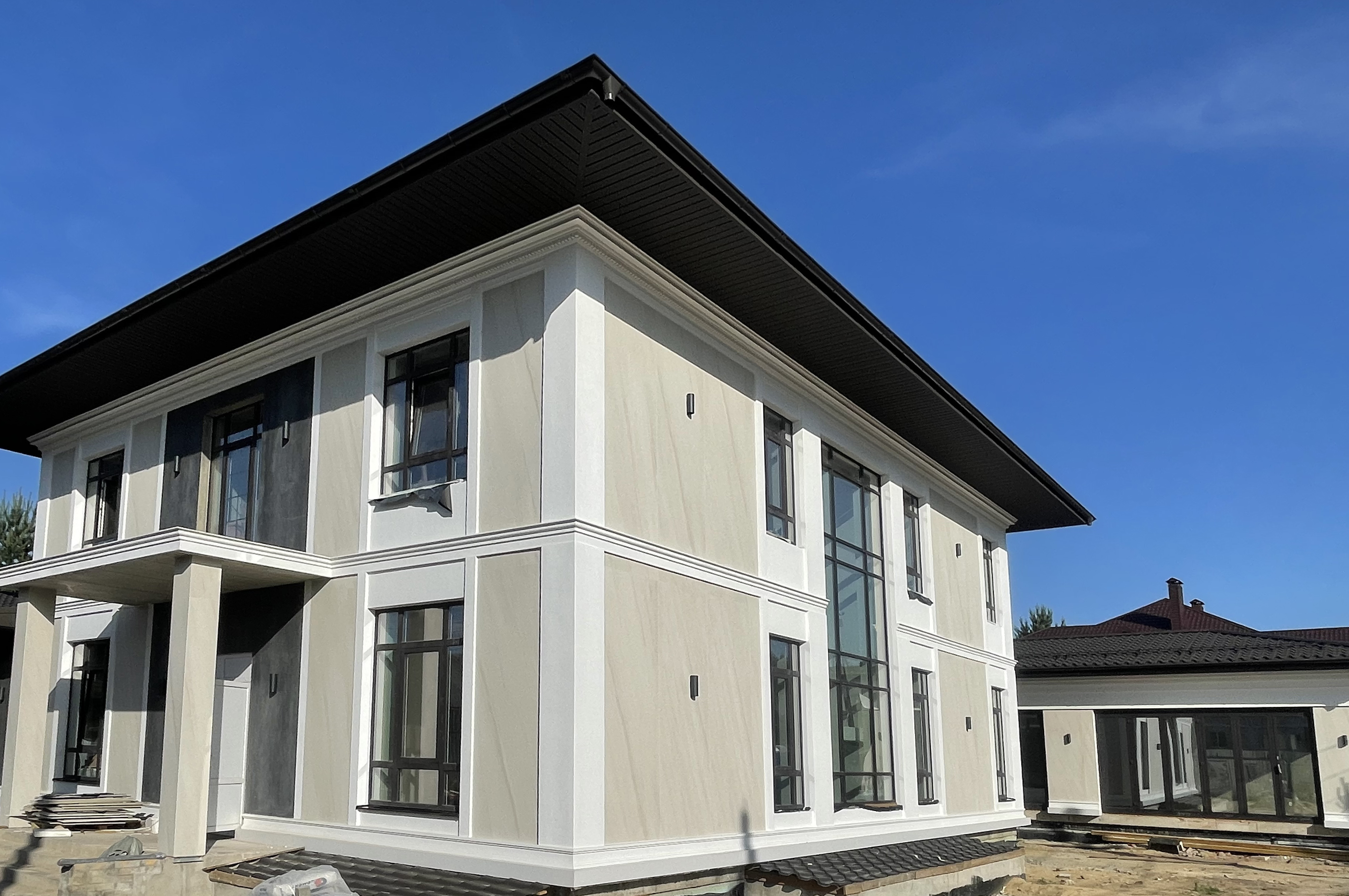 Dream neoclassic house in construction-4