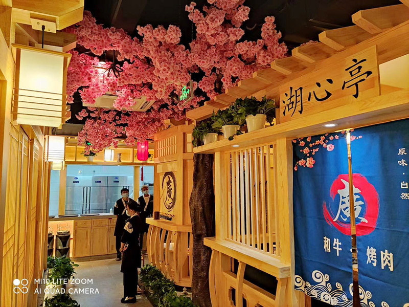 北京广聚苑和牛烤肉料理店装修设计案例丨中国北京丨万中设计王本餐饮空间设计机构-21