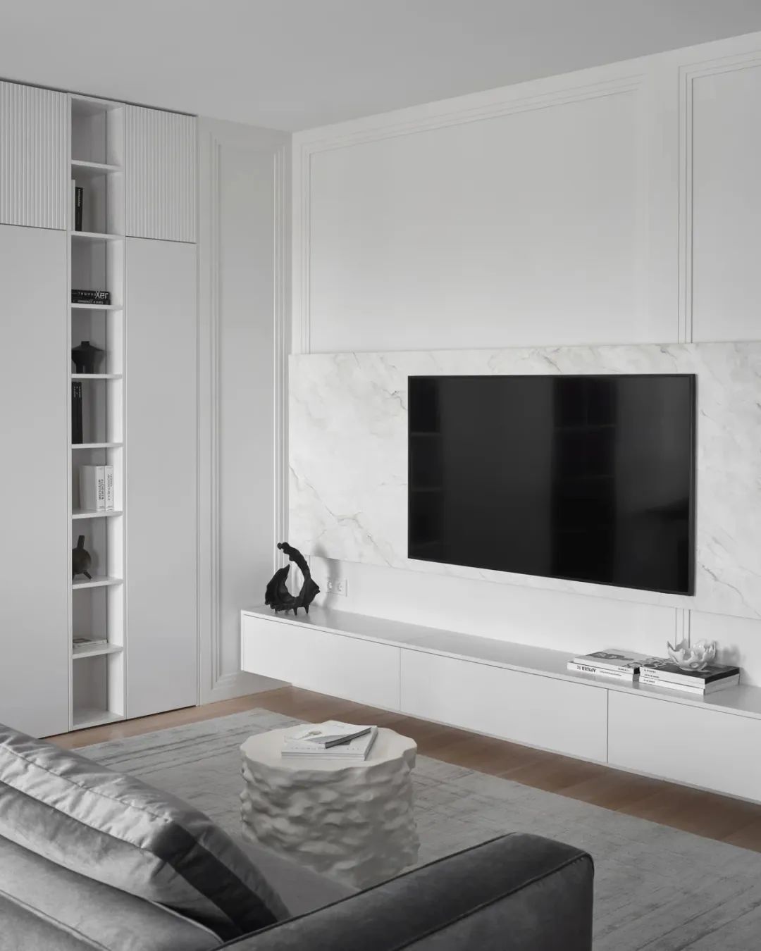 川谷堂 115㎡高级灰设计丨LINES design bureau-5