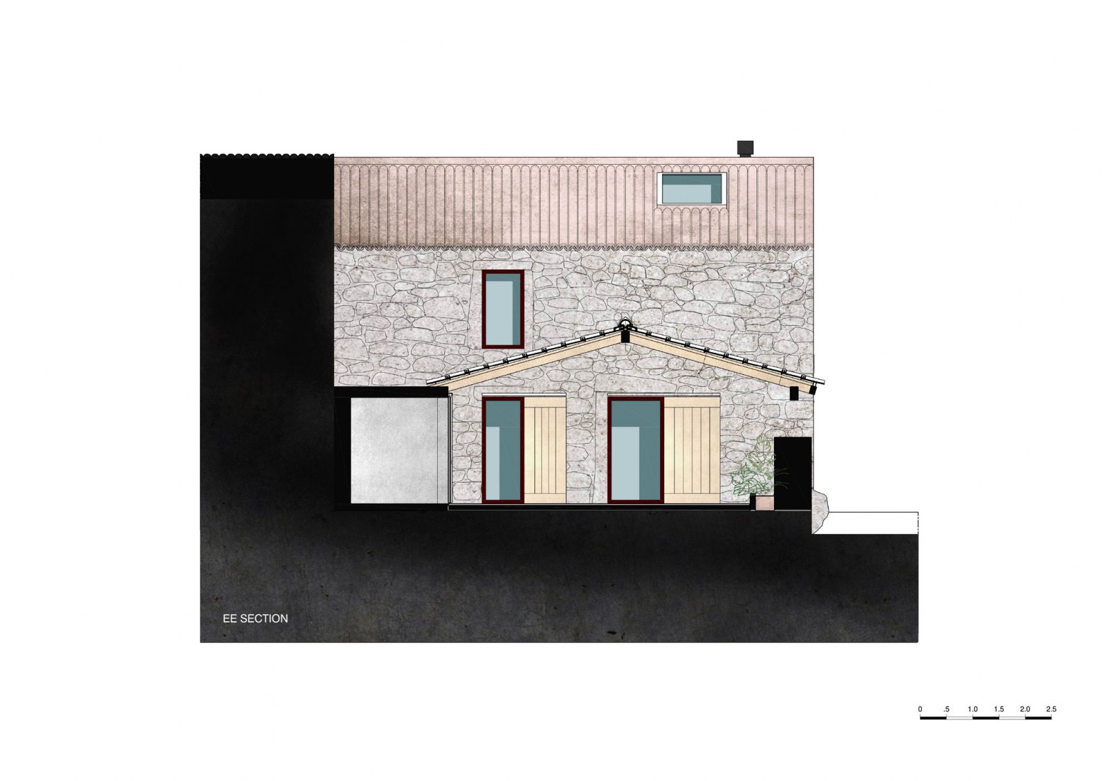 从旧社区烤炉改造的当代乡村住宅丨葡萄牙丨HBG Architects-62