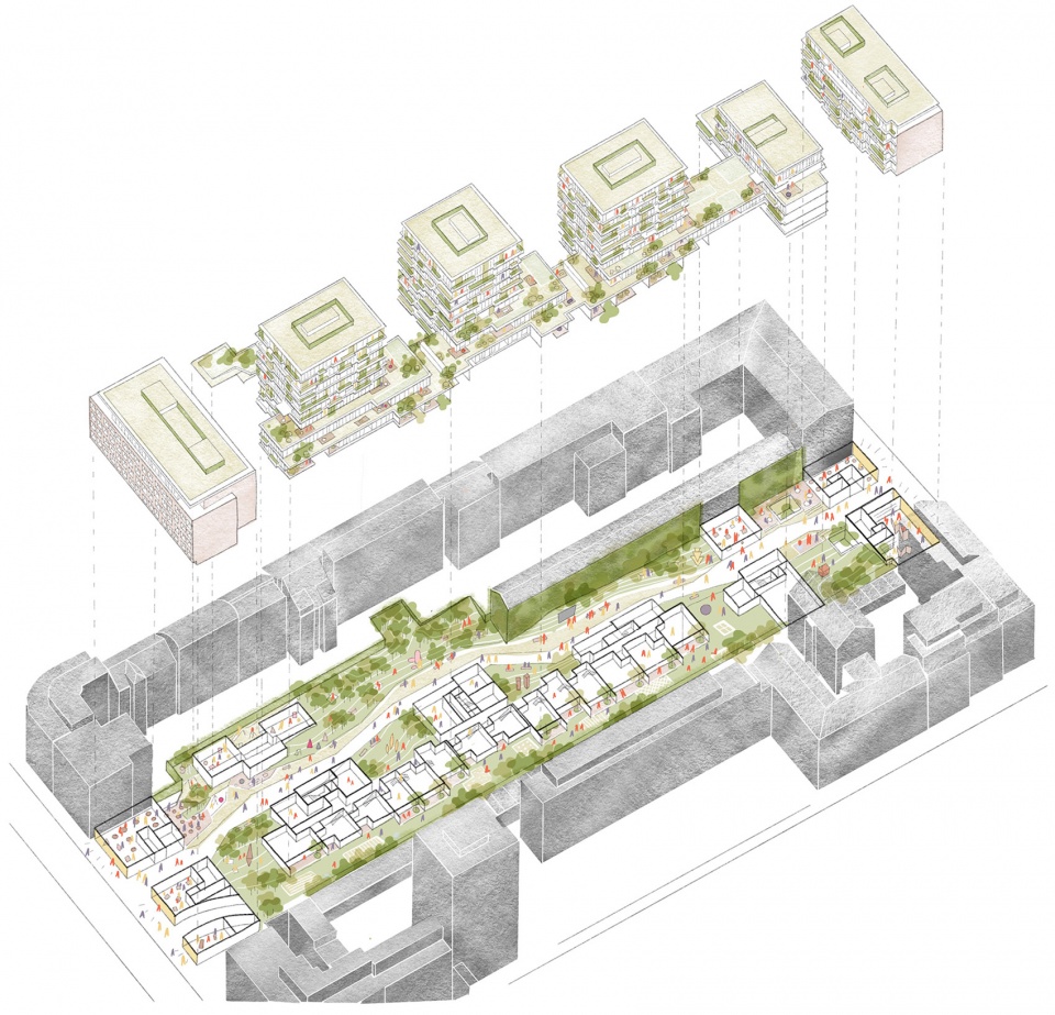 Park Kneževa 住宅街区 | 克罗地亚绿色城市生活的新典范-23