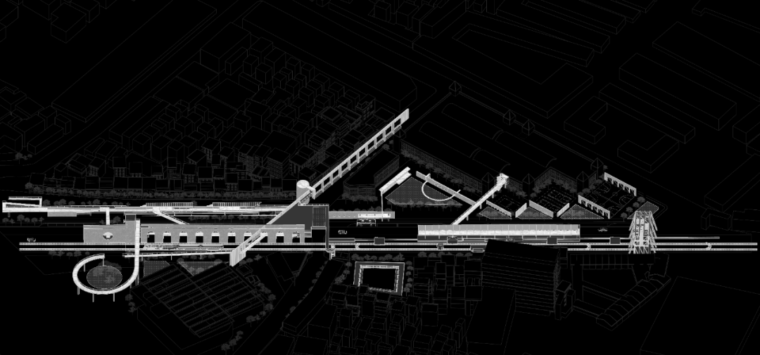 2024天作杯竞赛“缩街”三等奖获奖作品！以“墙”为界划分空间，构建“文商旅”一体的茶文化主题功能区！-117