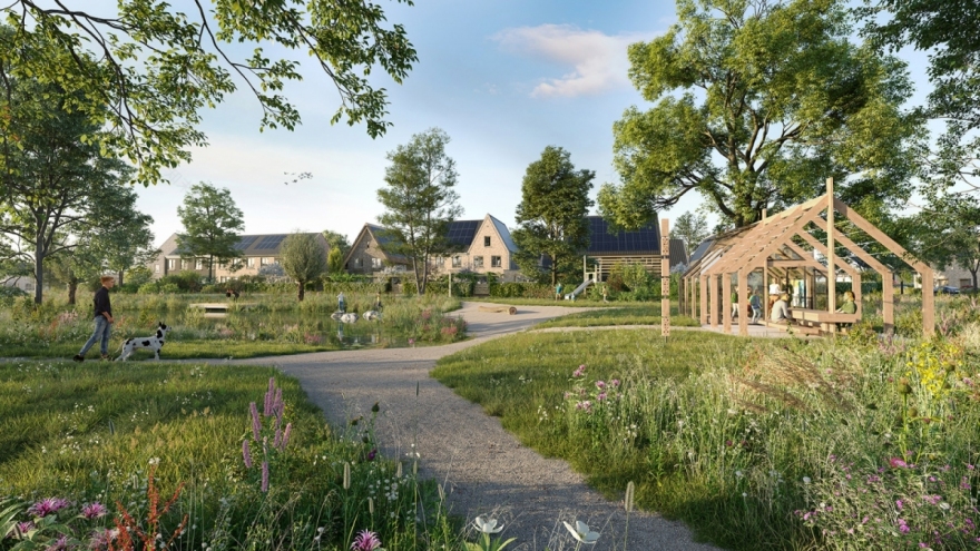 De Weide II景观与住宅项目丨荷兰-14