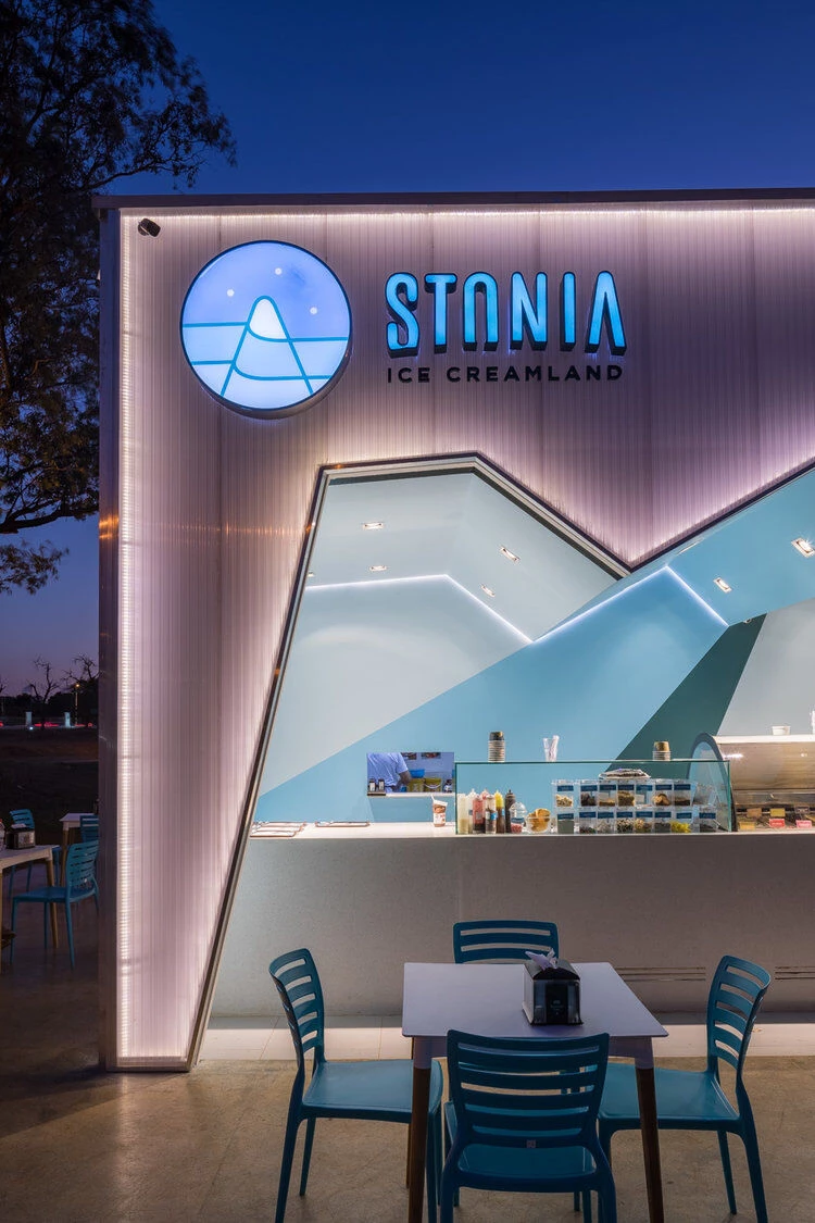 巴西 STONIA ICE CREAMLAND 餐厅丨mínimo arquitetura e design-27