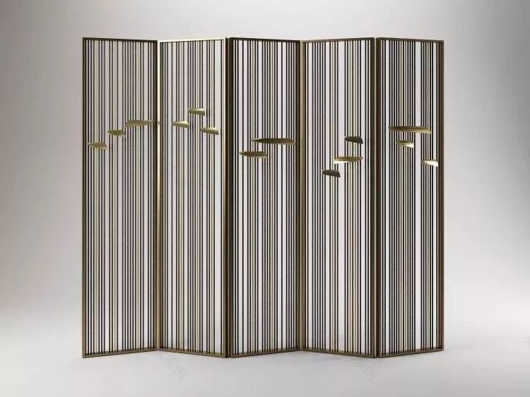 水磨石与黄铜 打造高级感家居-41