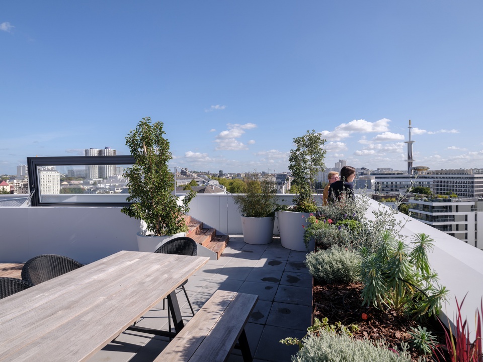 法国雷恩 Ascension Paysagère 住宅综合体 | 绿色河畔的高密度建筑设计-65