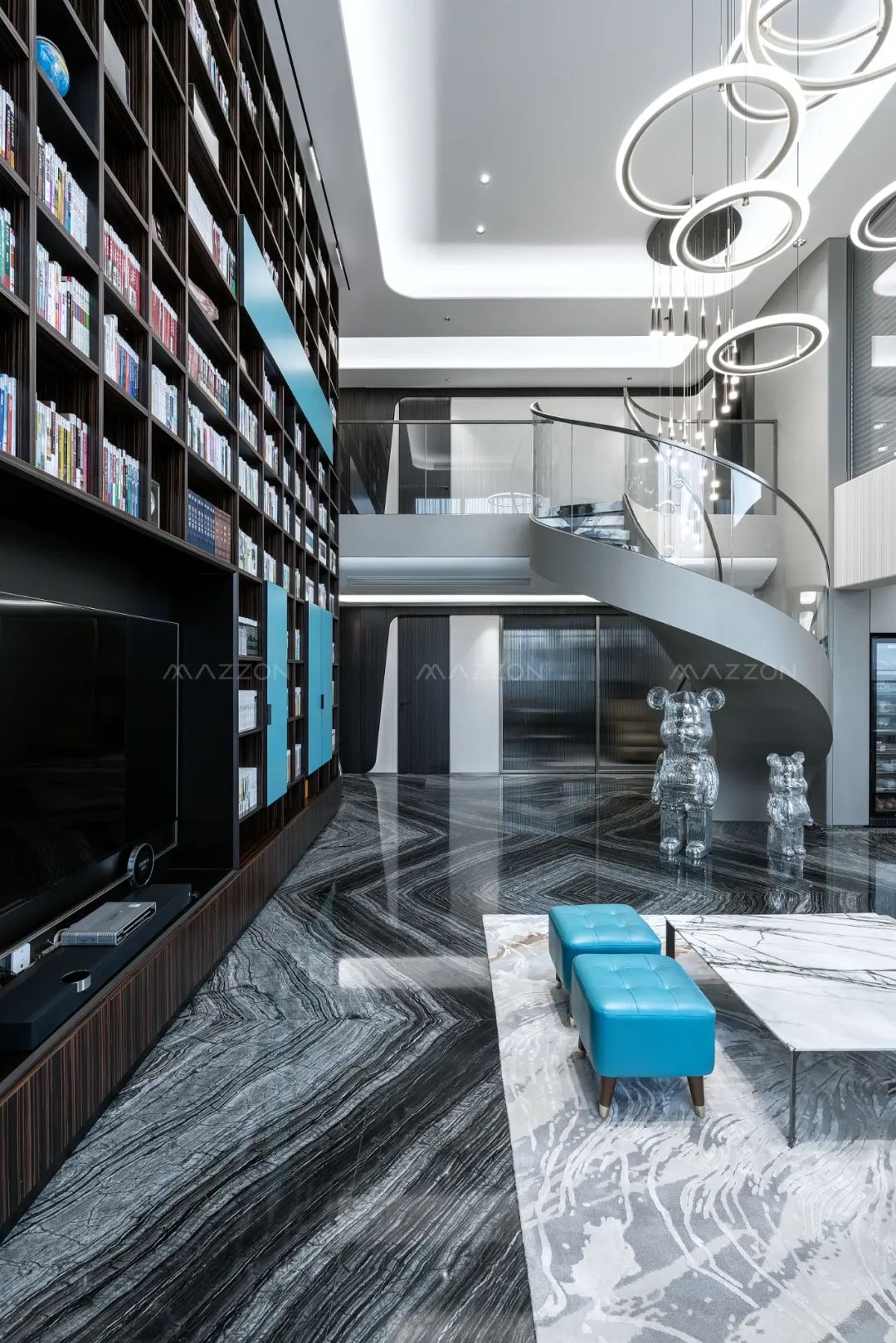 华侨城世纪村 598㎡空中泳池别墅丨中国深圳丨MAZZON 玛森-49